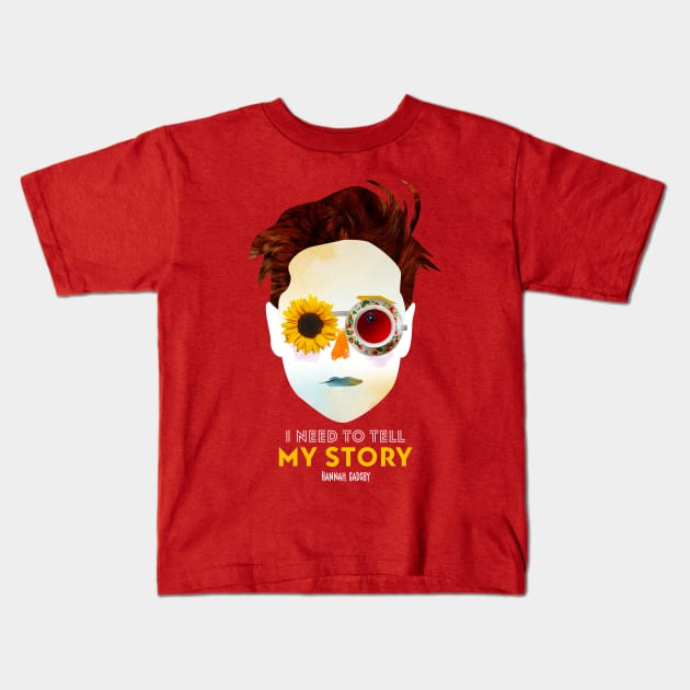 Nanette - I need to tell my story Kids T-Shirt by unicornrebellion1981